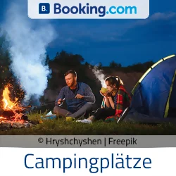 Stellplatz am Campingplatz Hohe Salve