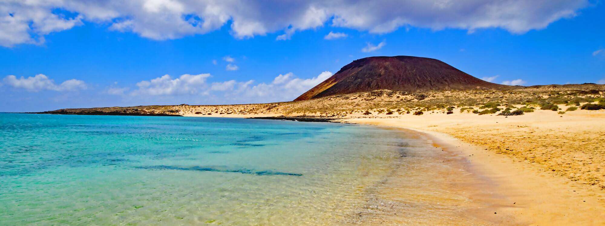 Der Strand Playa Francesca auf La Graciosa