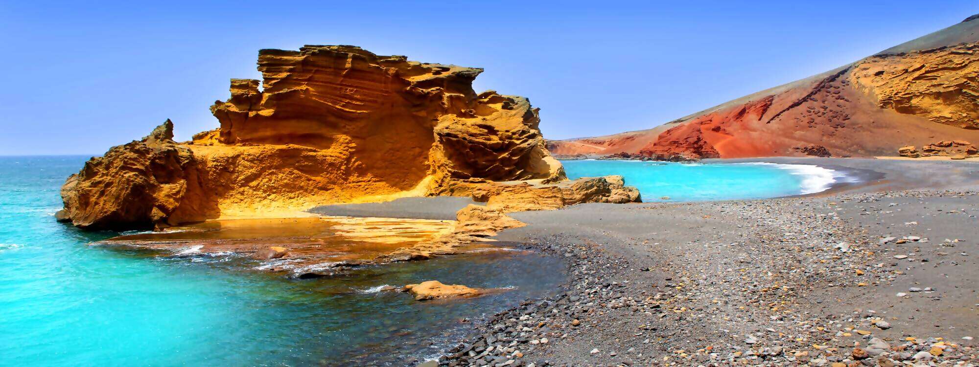 El Golfo Lago de Los Clicos auf Lanzarote